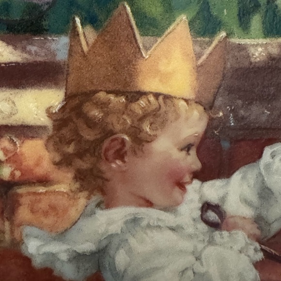 Fancy Mother Goose plate! - Picture 9 of 13